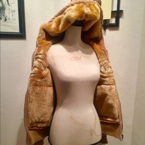 Ecko Red Unlimited Beige Hooded Coat - Picture 6 of 6